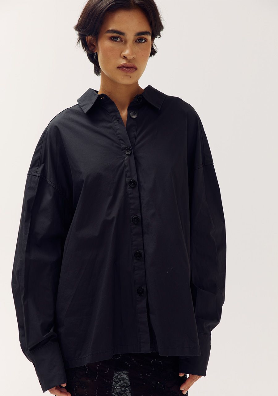 HARPER &amp; YVE BLOUSE YELENA-LS BLACK