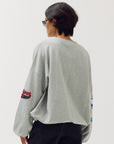 HARPER & YVE SWEATER YARA-SW GREY MELEE