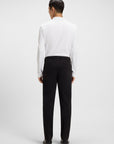 BOSS MEN OVERHEMD POLO PADO 30 JERSEY OPEN WHITE