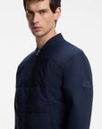 BOSS MEN VEST H-SKILES ZIPPER DARK BLUE
