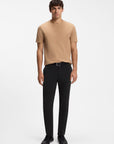 BOSS MEN PANTS H-KAITON1 SLIM FIT BLACK