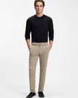 BOSS MEN PANTS H-KAITON1 SLIM FIT OPEN BEIGE