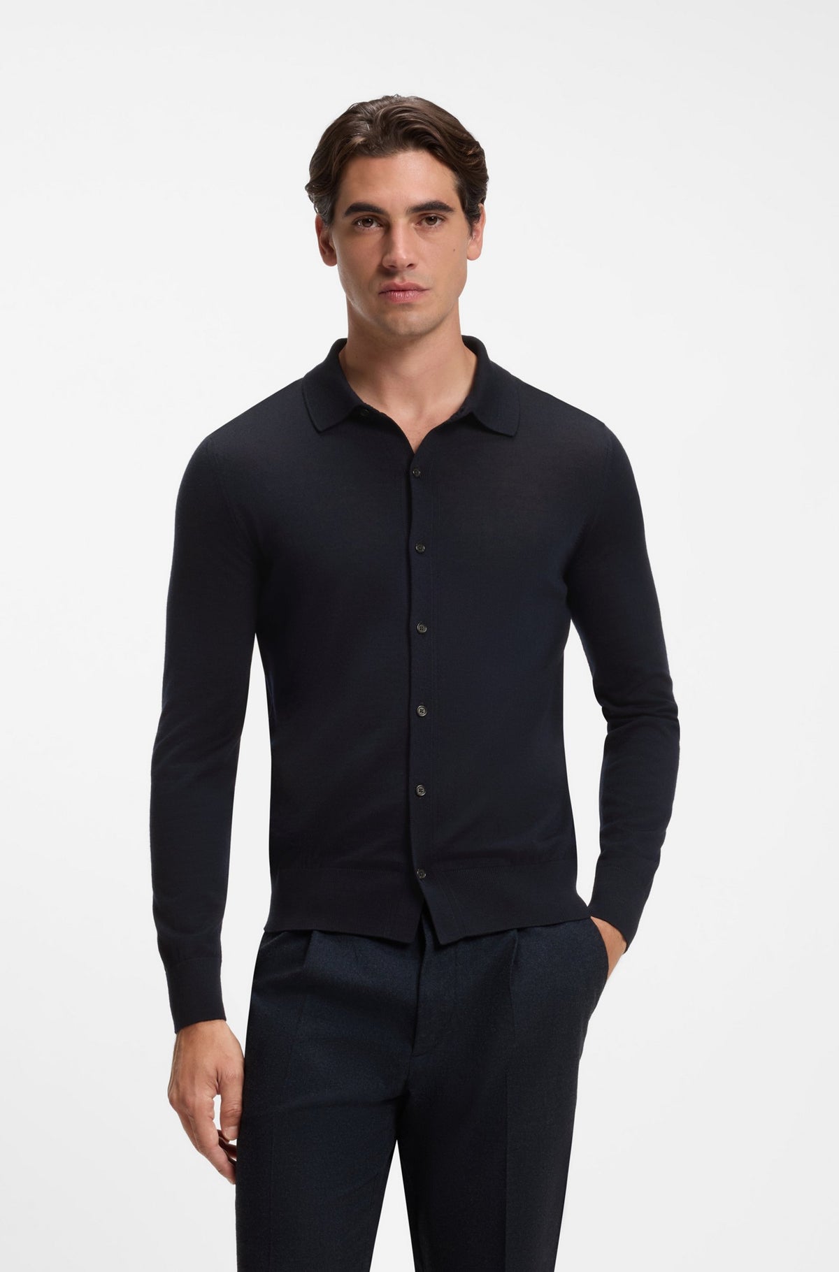 BOSS MEN VEST H-HERBERT DARK BLUE