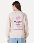 ANOTHER-LABEL SWEATER JAXY LA CORSE SWEAT PARCHMENT
