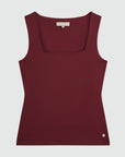 JOSH V TOP LINDE SLIM FIT BERRY RED