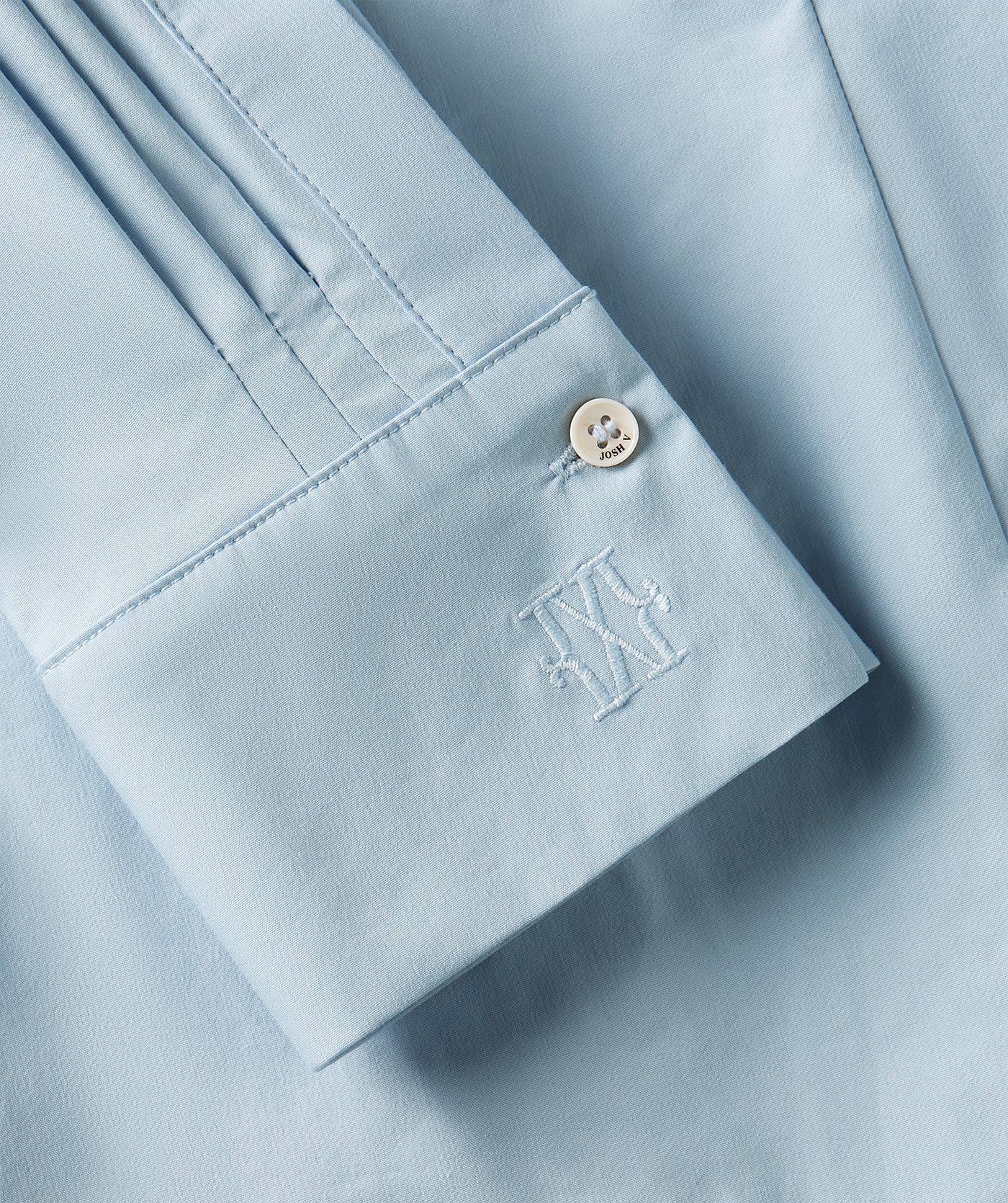 JOSH V BLOUSE LUANN FITTED FRESH BLUE