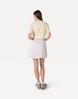 ANOTHER-LABEL ROK MARIELLE SKIRT SANDSHELL