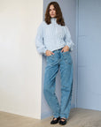 ANOTHER-LABEL JEANS NAYOMI DENIM PANTS LIGHT BLUE