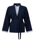 ANOTHER-LABEL BLAZER PERRINE JACKET NIGHT SKY