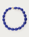 MY JEWELLERY KETTING CHUNKY KRALENKETTING BLUE
