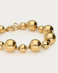 MY JEWELLERY ARMBAND MET GROTE BOLLETJES GOLD