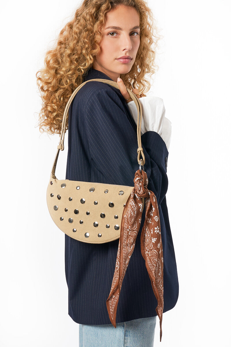 MY JEWELLERY SJAAL MET BANDANA-PRINT BROWN