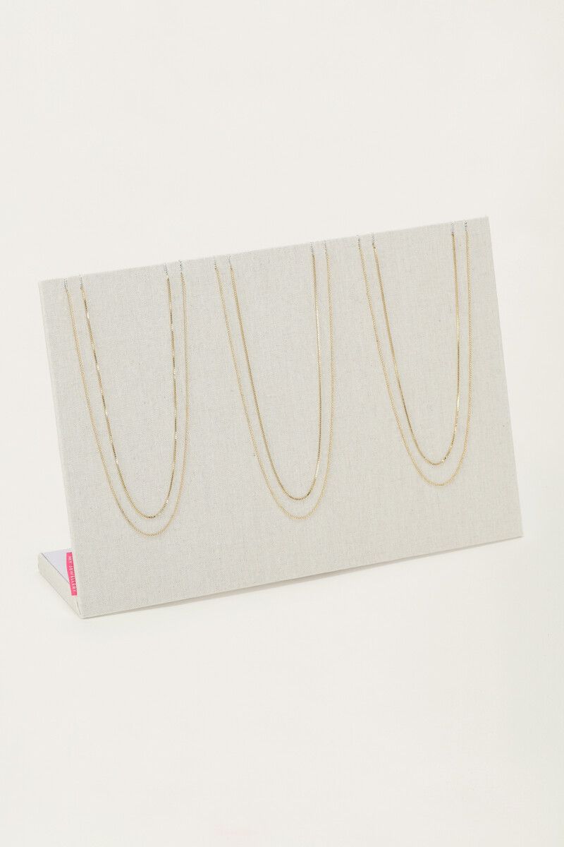 MY JEWELLERY KETTING MET BEDELS NAAR KEUZE GOUD