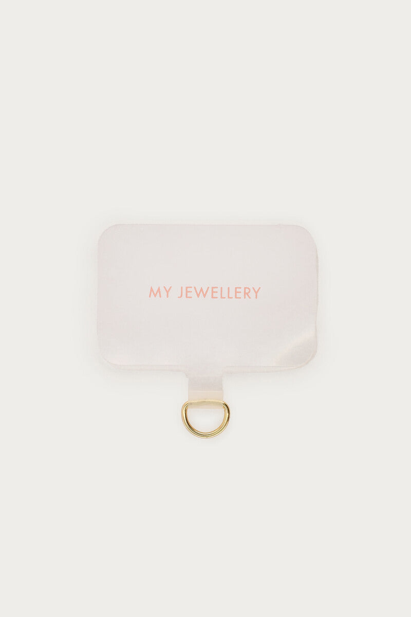 MY JEWELLERY BEVESTIGING VOOR TELEFOONKOORD TRANSPARANT