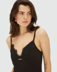 JOSH V TOP RIVER SLIM FIT MET KANT BLACK