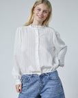 SISTERS POINT BLOUSE EGGA-SH BAMBOO/STRIPE