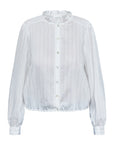 SISTERS POINT BLOUSE EGGA-SH BAMBOO/STRIPE