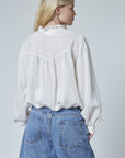 SISTERS POINT BLOUSE EGGA-SH BAMBOO/STRIPE