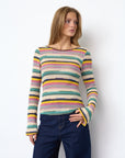 SISTERS POINT TOP EMILA-TOP MULTI STRIPES