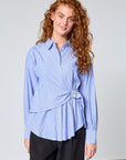 SISTERS POINT BLOUSE ETAPA-SH BLUE STRIPE