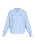 SISTERS POINT BLOUSE ETRAS-SH LIGHT BLUE
