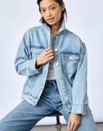 SISTERS POINT JAS FICO-JA LIGHT BLUE DENIM