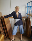 SISTERS POINT BLAZER GAME-BL DARK BLUE