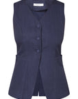 SISTERS POINT GILET GAME-VE DARK BLUE