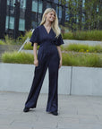 SISTERS POINT JUMPSUIT GISELA-JU NAVY