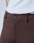 SISTERS POINT PANTS NEW GEORGE-7 DARK CHOCOLATE