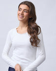 SISTERS POINT TOP VACCO-LS OFF WHITE