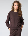 SISTERS POINT SWEATER VEMIA-SW BROWN