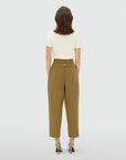JOSH V PANTS SONYES OVERSIZED BALLOON FIT OLIVE GREEN