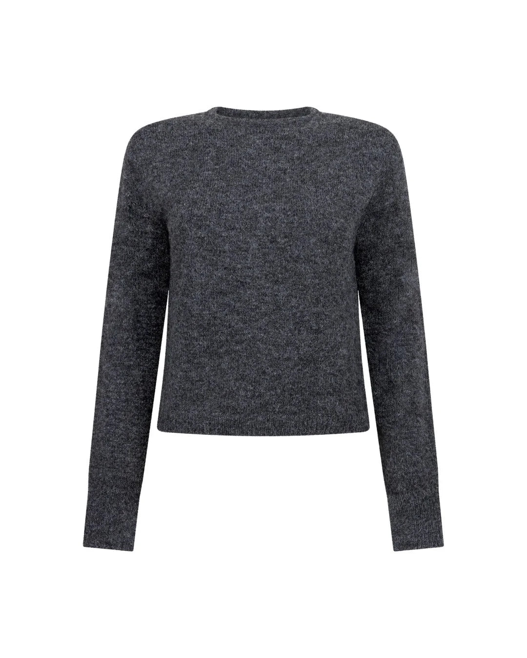 ANOTHER-LABEL PULLOVER SUZANNE KNITTED PULL DARK GREY MELEE
