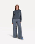 ANOTHER-LABEL PULLOVER SUZANNE KNITTED PULL DARK GREY MELEE