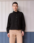 ANOTHER-LABEL BLOUSE VERONIQUE SHIRT BLACK