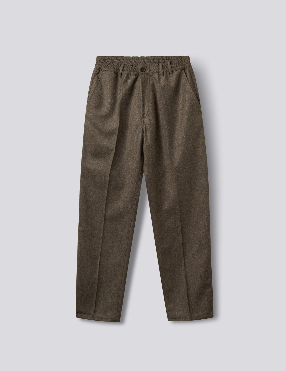 FORÉT PANTS CLAY WOOL BROWN
